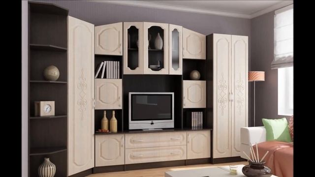 Современные Гостиные со Шкафом - 2018 / Modern Living Rooms with Wardrobe смотреть онлайн