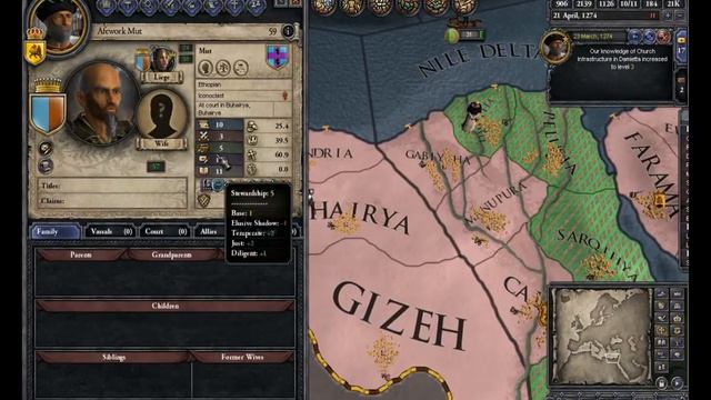 Rise of the Palmyrene Empire - Paradox Mega Campaign - Crusader Kings II - Episode 23: Extra forgiv смотреть онлайн