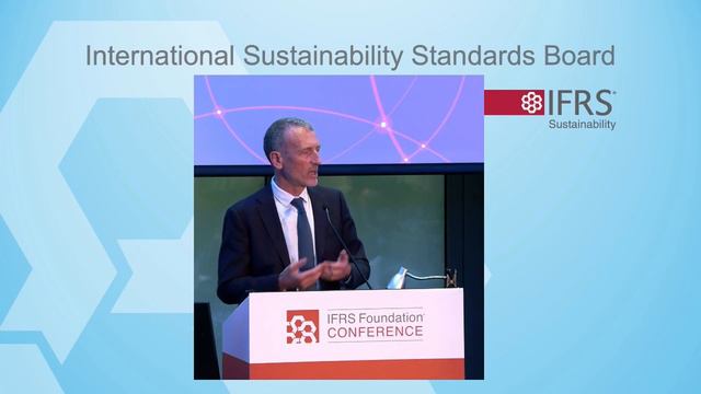 Emmanuel Faber launches the ISSB Standards in his keynote address at the IFRS Conference 2023 смотреть онлайн
