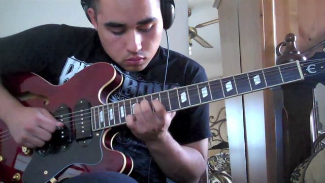 Exo-Politics Cover (Epiphone Riviera P93) смотреть онлайн