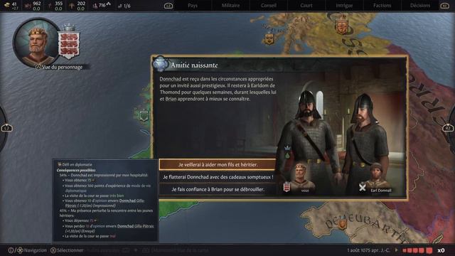 CRUSADER KINGS III GAMEPLAY CONSOLE PS5 FR смотреть онлайн