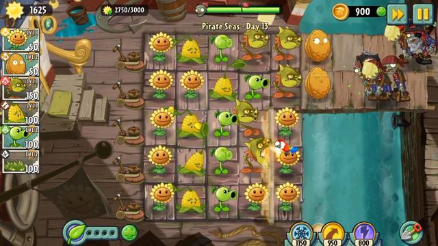 Plants vs Zombies 2 Pirate Seas day 11-15 / Растения против зомби 2 Пиратские моря день 11-15 смотреть онлайн