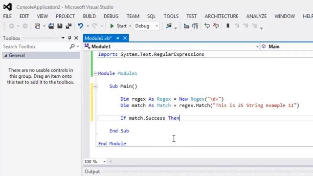 VB.NET Regex Match Function смотреть онлайн