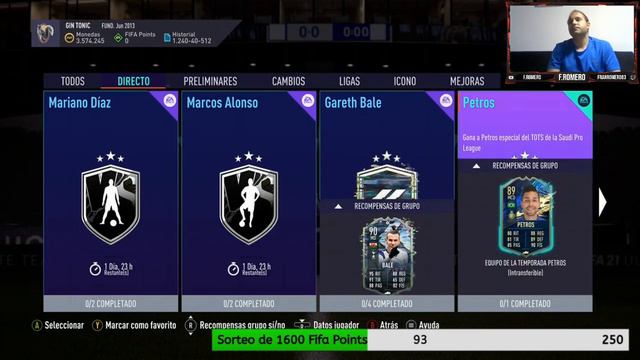 FIFA 21🤑🤑TOTS GRATIS TE VREDE Y SBC PETROS🤑🤑MEJORA DE ICONO DE CENTROCAMPISTA😃😃SBC +84 ASEGURADO😃😃 смотреть онлайн