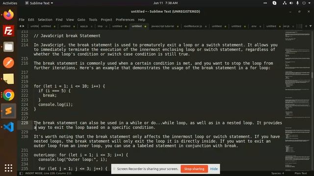 JavaScript Tutorial in Hindi #17 JavaScript break Statement смотреть онлайн