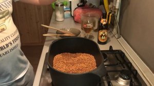 Гречневая каша с  курицей в автоклаве