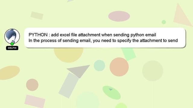 PYTHON : add excel file attachment when sending python email смотреть онлайн