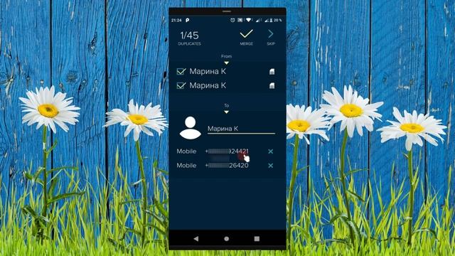 Как убрать дубликаты контактов в телефоне Андроид. Как объединить, удалить одинаковые контакты. смотреть онлайн