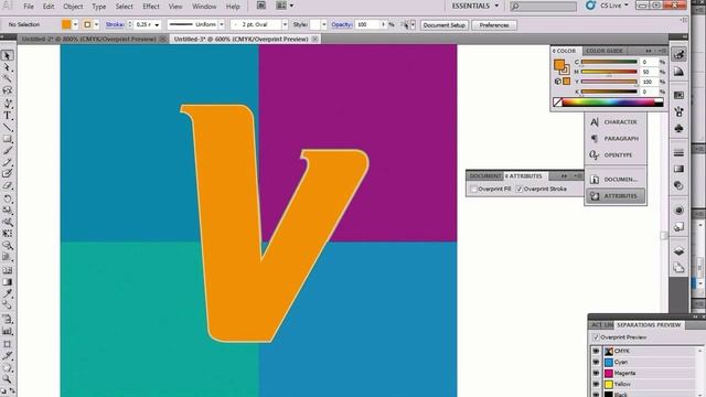 Основы TRAPPING. Adobe Illustrator. смотреть онлайн