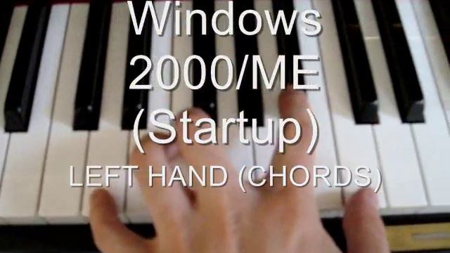 How To Play Windows Sounds on the Piano смотреть онлайн