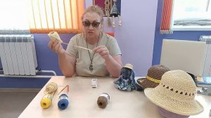 Шляпки из рафии. Часть 1
