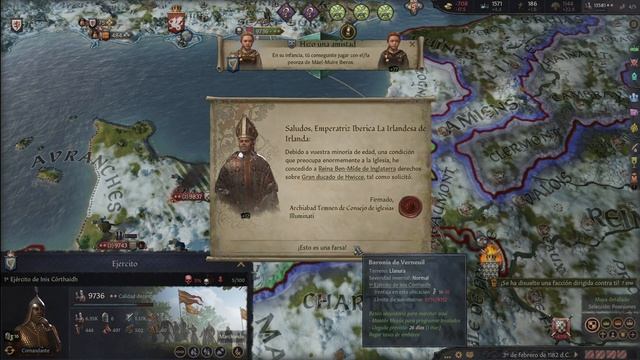 Crusader Kings 3 - MALA SUERTE - #51 Gameplay Español смотреть онлайн