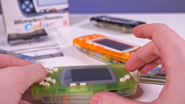 Bandai WonderSwan - обзор и моя коллекция