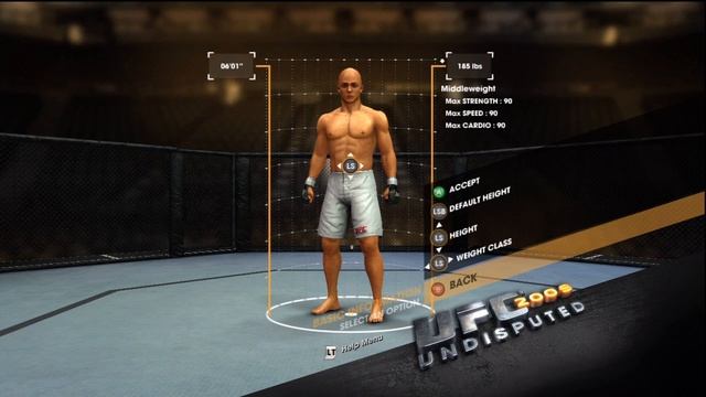 UFC 2009 Undisputed Create-A-Fighter (Part 1 of 4) смотреть онлайн