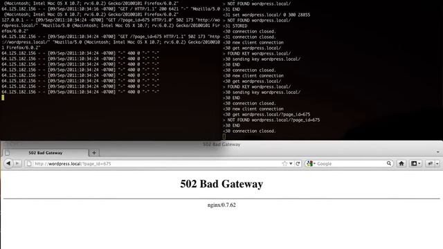 Video WordPress with nginx + memcached -- without PHP смотреть онлайн