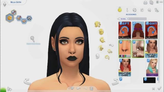 If Bella Was Goth | The Sims 4: CAS + Full CC List смотреть онлайн