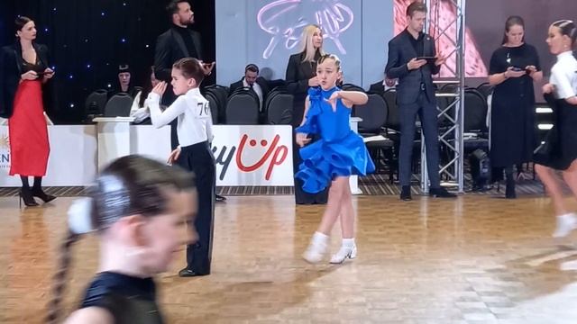 Самба. StarLight “Grand Prix” Cup 2022. 13.02.22. Київ. Ювенали 1+2 Соло Д - LA смотреть онлайн