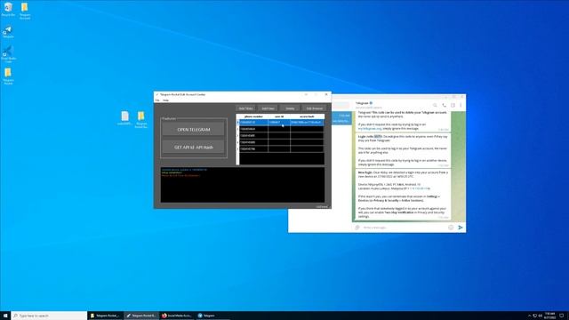 Telegram Bulk Account TG Creator Auto Create API & Hash смотреть онлайн