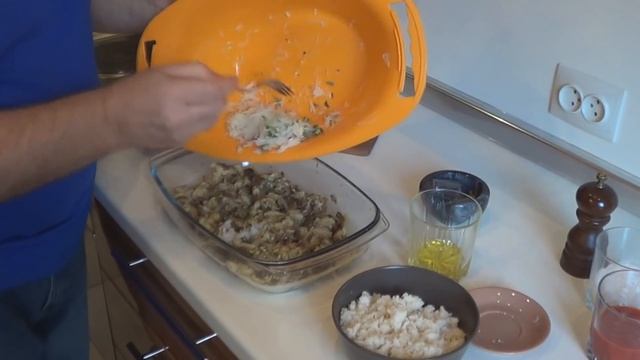 Котлеты из баклажанов (греческая кухня). смотреть онлайн