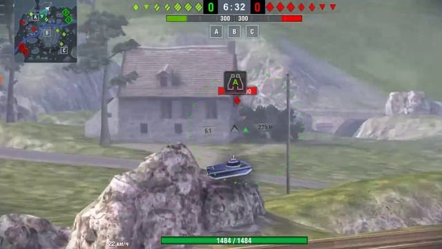 T26E4 Super Pershing - идеальный танк для новичков , фарма , нагиба !! ( World Of Tanks Blitz)