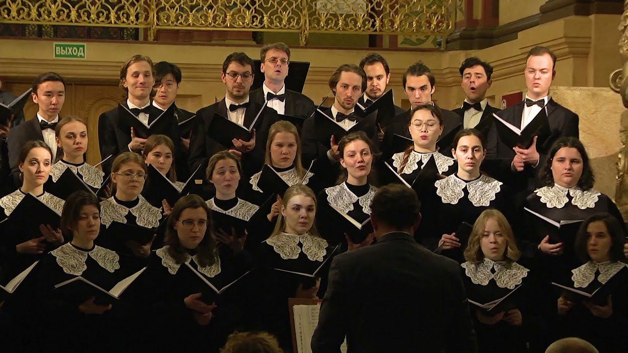 Ю. МАШИН Концерт для смешанного хора «Песни Дионисия Богомаза»ч.3 «Белый храм» смотреть онлайн