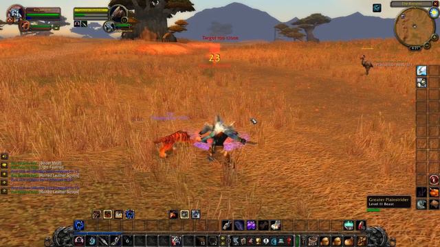 WoW Classic - The Barrens - Plainstrider Menace смотреть онлайн