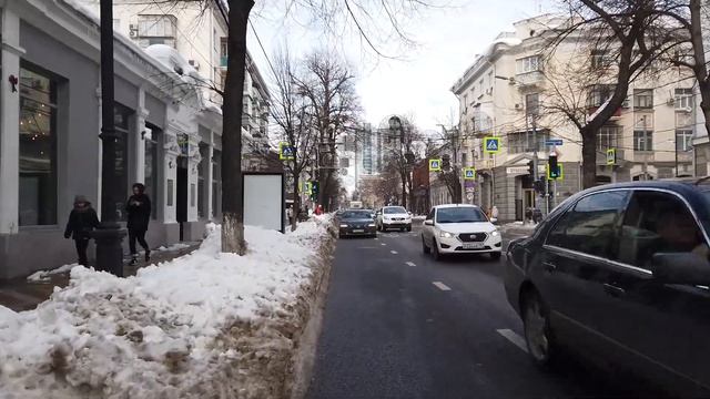 КРАСНОДАР ЗИМОЙ город КОТОРЫЙ ПРИТЯГИВАЕТ МНОГИХ. ЦЕНТР, УЛИЦА КРАСНАЯ, ЦАРСКИЕ ВОРОТА и ТРАМВАИ смотреть онлайн