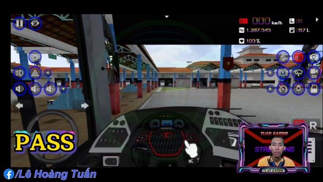 Bus Simulator Indonesia - Mod Giao Diện + Nền Game + Vô Lăng Kia Granbird - Ở Đây Có Nè