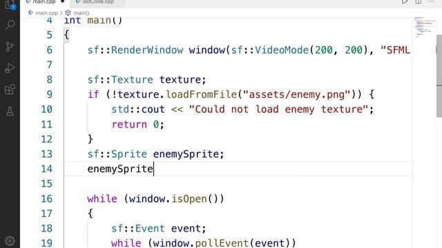 Drawing Sprites with SFML - C++ Tutorial смотреть онлайн