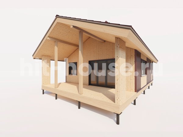 Комплектация дома Hi-Tech PlyWood