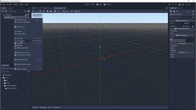 Godot 3 - Asset Inheritance смотреть онлайн