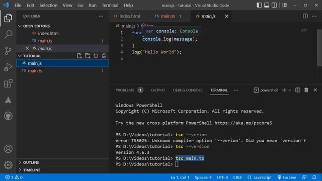 #2 Your First TypeScript Program in Tamil - (தமிழில்) (Tamil) | TypeScript Course | Frontend Hub смотреть онлайн