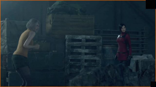 RESIDENT EVIL 4 REMAKE SEPARATE WAYS - АДА ВОНГ ВСТРЕТИЛАСЬ С ЭШЛИ ГРЭМ - 4K 60FPS смотреть онлайн