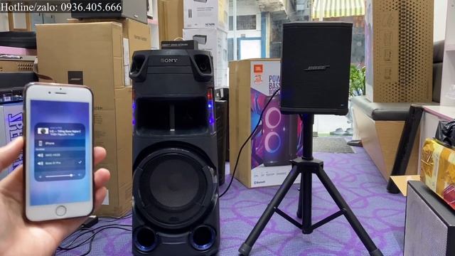 Sound test loa Sony V43D và Bose S1 Pro смотреть онлайн