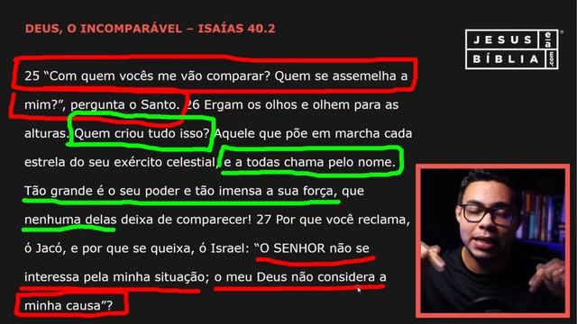 Isaías 40 Estudo: DEUS, O INCOMPARÁVEL (Bíblia Explicada) смотреть онлайн
