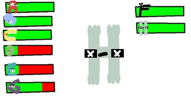 Alphabet lore reanimated in stick nodes (with health bars) смотреть онлайн