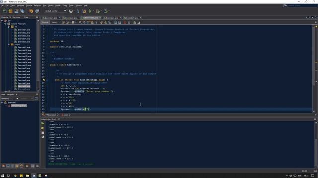 5 Basic JAVA exercises - SCANNER смотреть онлайн