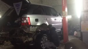 ДЕМОНТАЖ ТУРБИНЫ НА RANGE ROVER- Офигенное Видео