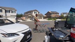 Как меняют стекло на машине, Lexus ES 250 #заменастекла #windshieldreplacement  #сша #lexuses250