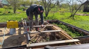 Сварил теплицу в два раза быстрее // Теплица своими руками