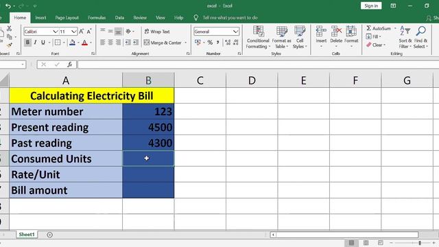 How to create electricity bill in excel | Electric bill kaise banaye | Electricity bill calculation смотреть онлайн