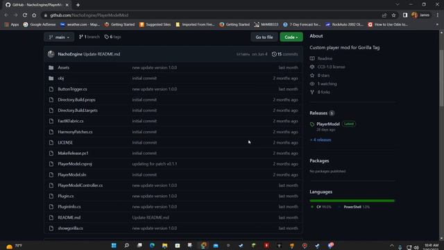 How to do mods, mod menus & custom maps in Steam VR Gorilla Tag смотреть онлайн