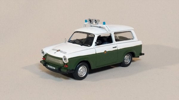 Trabant P601 Universal. Полицейские машины мира