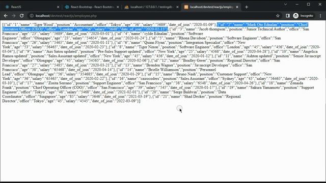 ReactJS PHP Mysqli Display Record in Modal Box | Bootstrap Modal смотреть онлайн