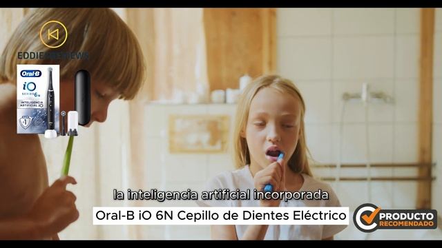 Oral-B iO 6N Cepillo de Dientes Eléctrico, 2 Cabezales y Estuche de Viaje смотреть онлайн