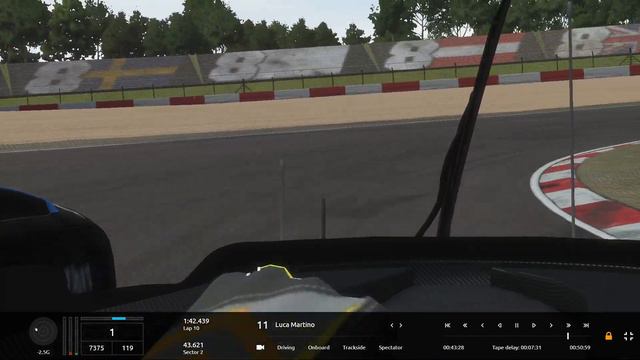 rFactor 2 | Oreca 07 LMP2 | Nürburgring Gp Hotlap 1:42.439 смотреть онлайн