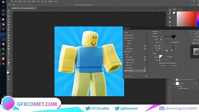 ROBLOX GFX TUTORIAL: Perfect Game Icon (Blender & PS) | GFX COMET смотреть онлайн