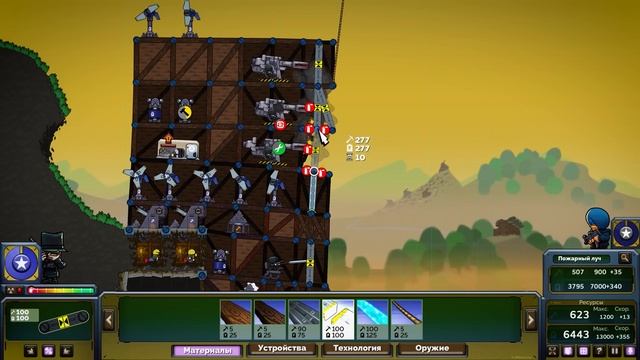 БАШНИ С ФИЗИКОЙ НА КОРАБЛЯХ!!! FORTS!!! смотреть онлайн