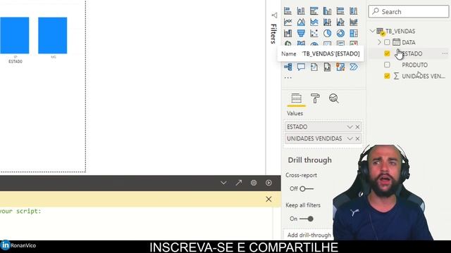 Como criar visuais com python no power bi passo a passo смотреть онлайн
