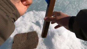 Как поймать щуку на жерлицы?выбор места, глубины #щука #лед #жерлицы